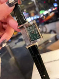 Reverso Green Dial Leather