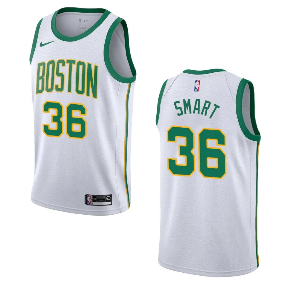 association Nike Smart Celtics White Jersey