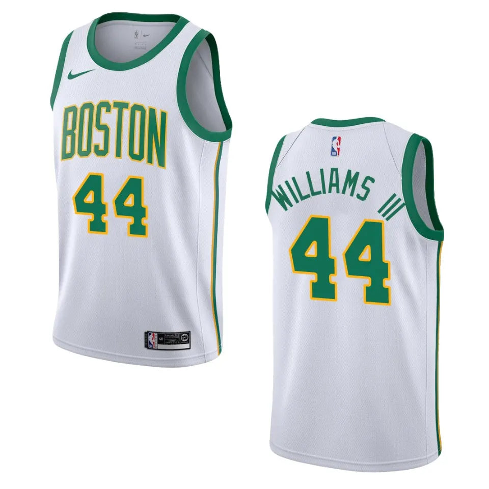Celtics Williams #44 White Jersey