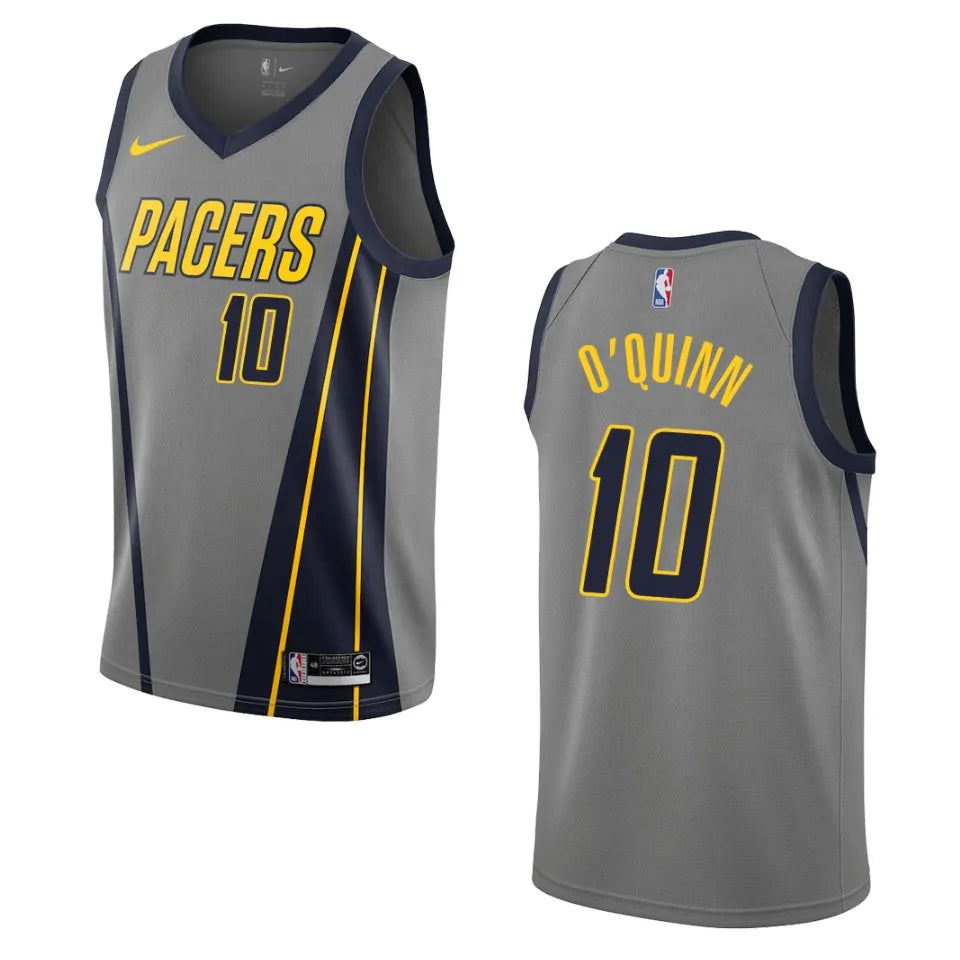 O'Quinn Pacers Gray Jersey