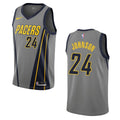 Pacers Johnson Gray Jersey