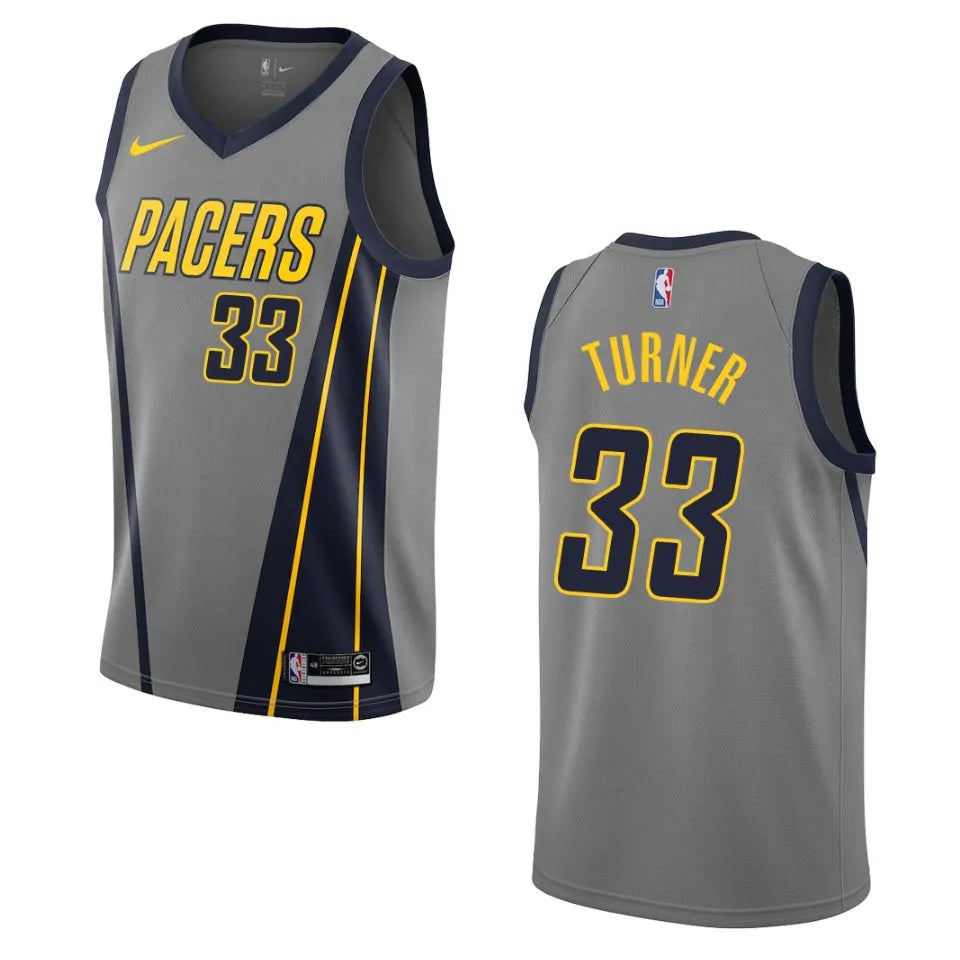 Nike Turner Pacers Gray Jersey