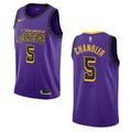 Chandler #5 Lakers Purple Jersey