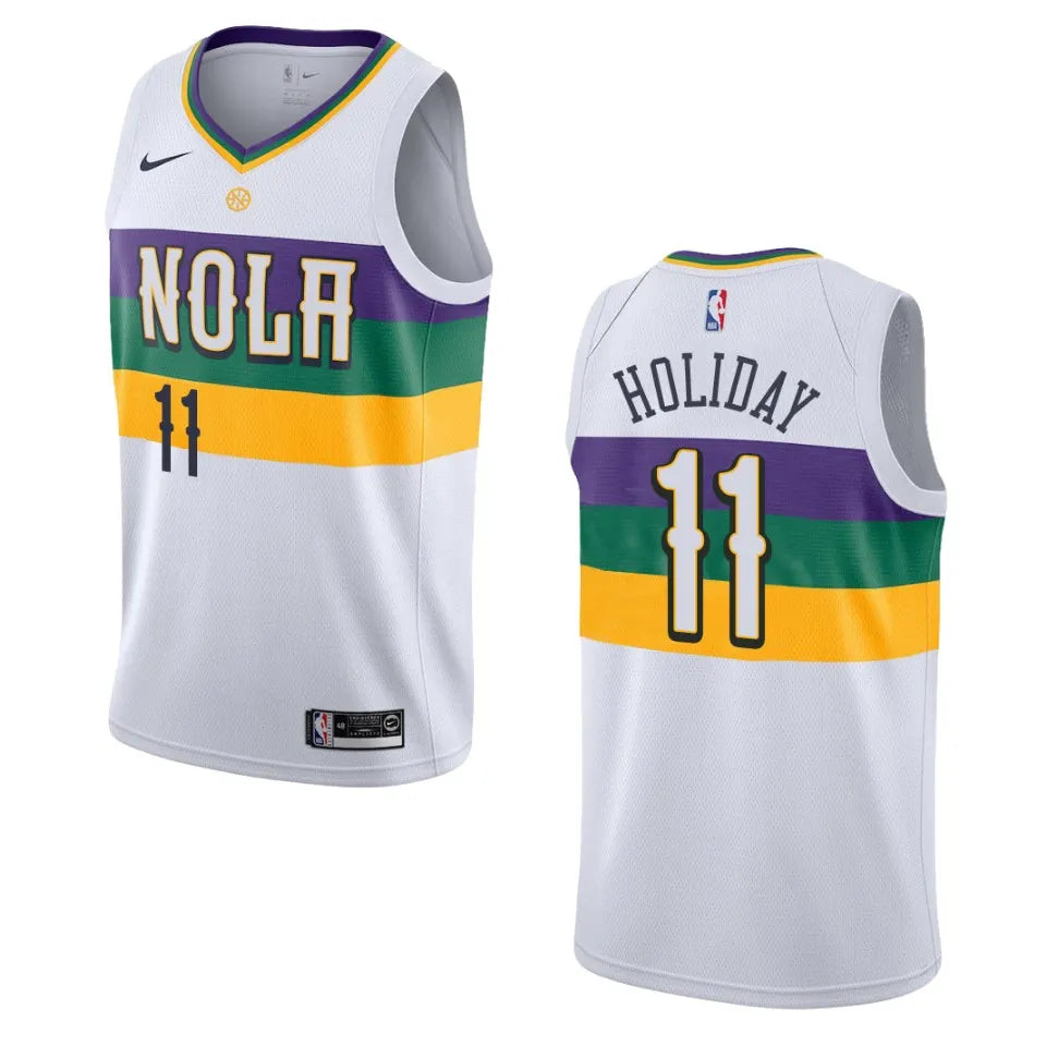 nike Holiday Pelicans White Jersey
