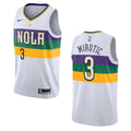 Mirotic Pelicans White Jersey