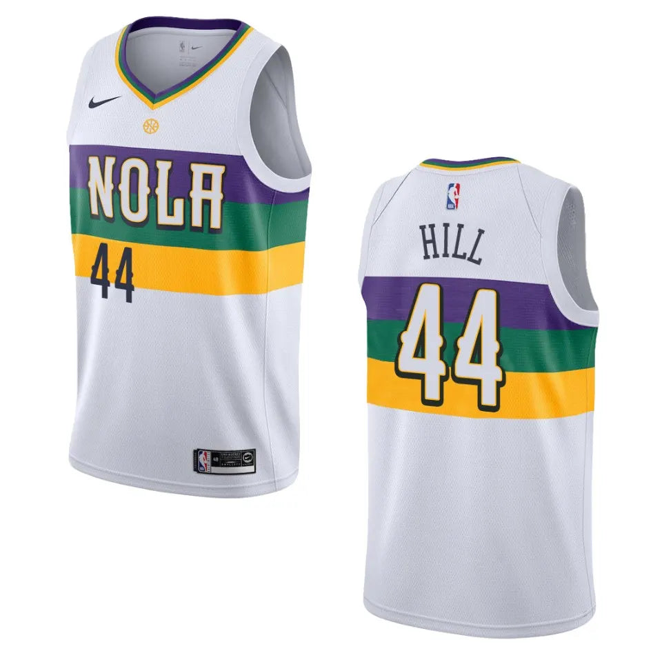 Nike Hill Pelicans White Jersey