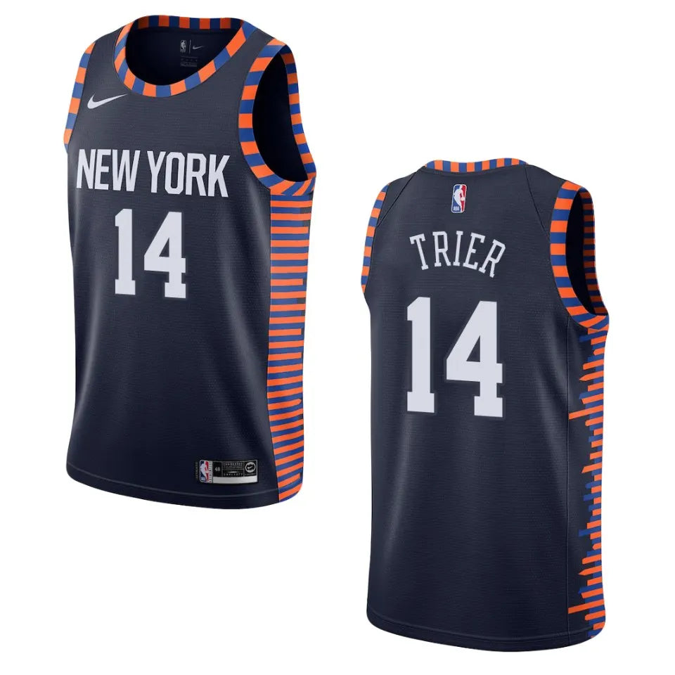 Nike Trier Knicks Navy Jersey