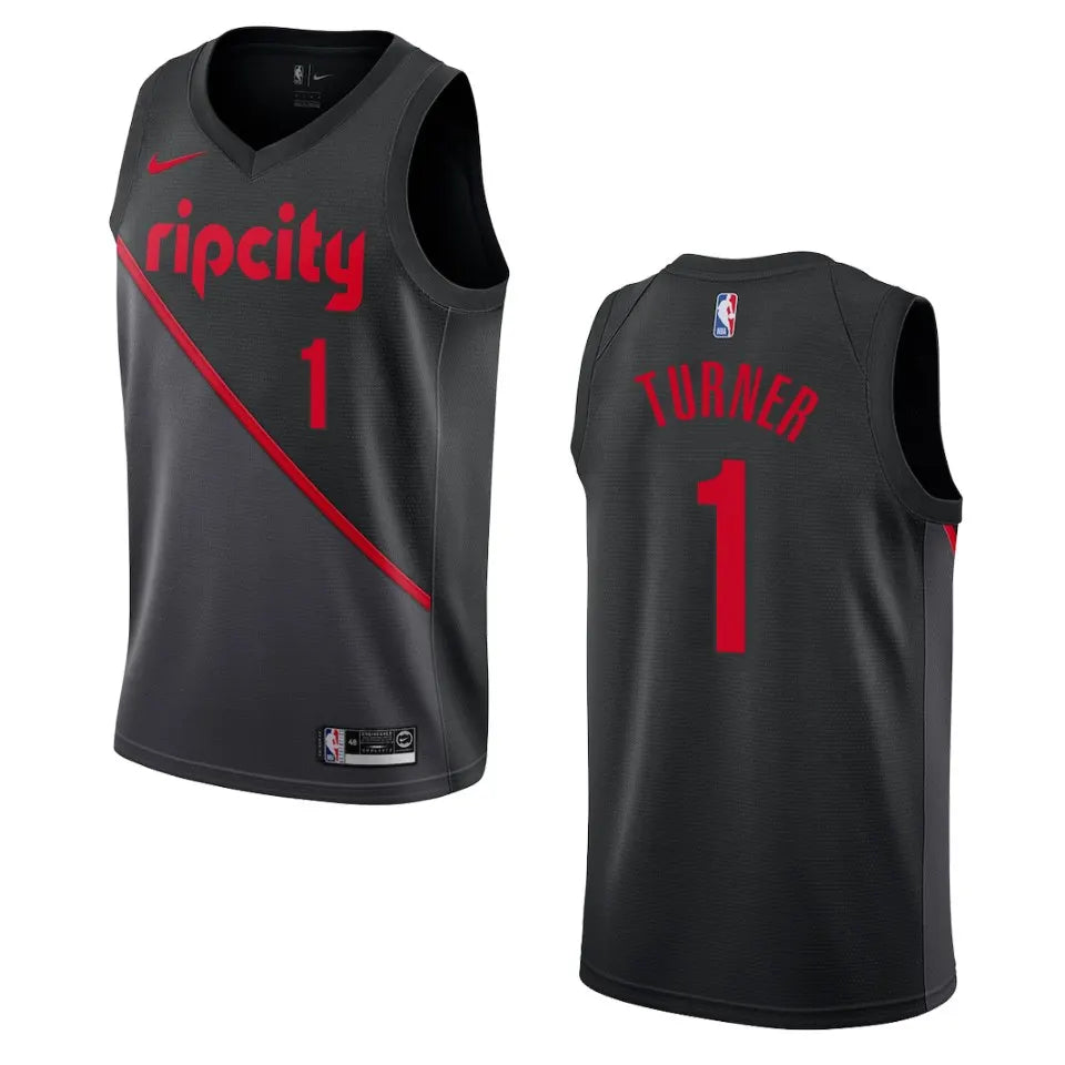black Nike Turner Blazers Jersey