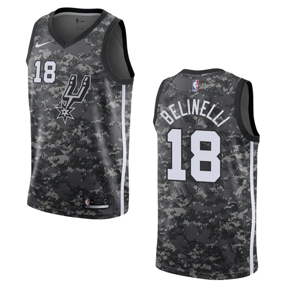 Belinelli Spurs Camo Jersey nike
