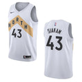 Siakam Raptors White Jersey nike association