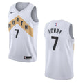 Lowry Raptors White Jersey
