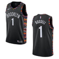 Russell Brooklyn Nets Black Jersey