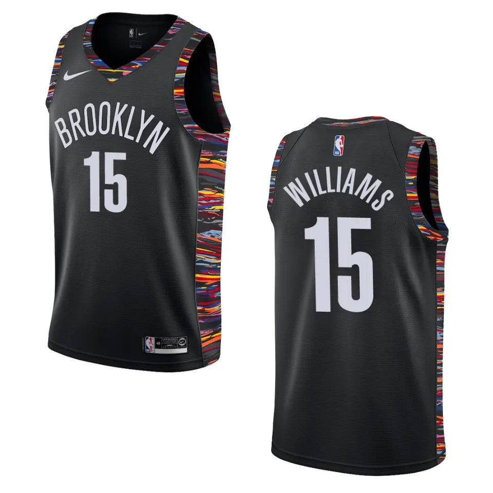 Williams Nets Black Jersey