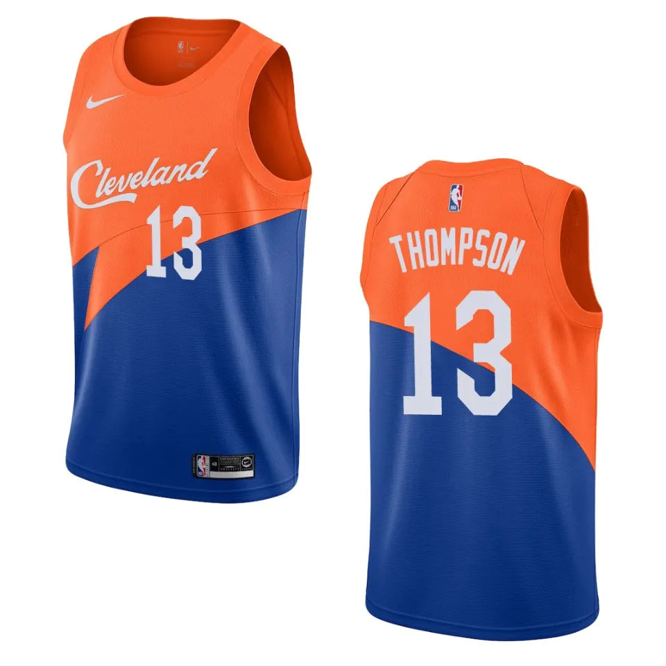 Cavaliers Thomas Orange Blue Jersey