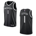 Jackson Pistons Black Jersey