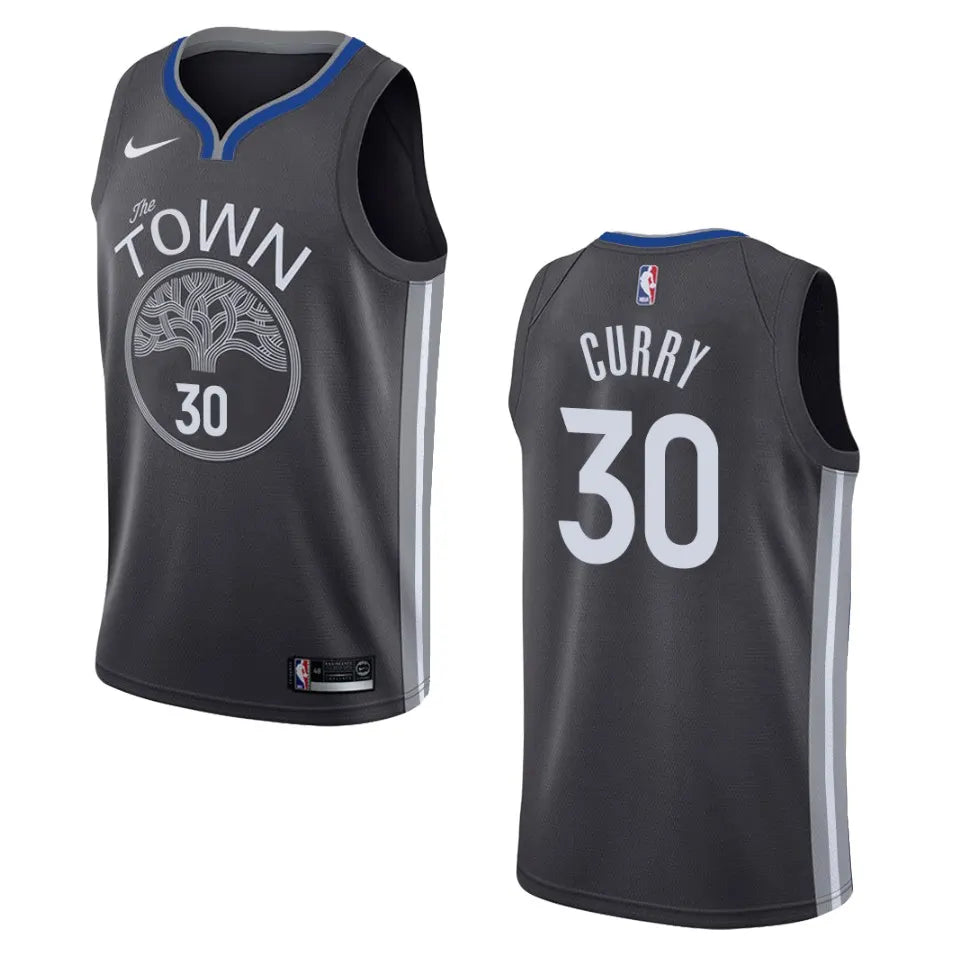 Curry Warriors Gray Jersey