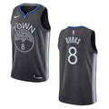 Warriors Burks Gray Jersey