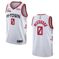 Westbrook Rockets White Jersey nike