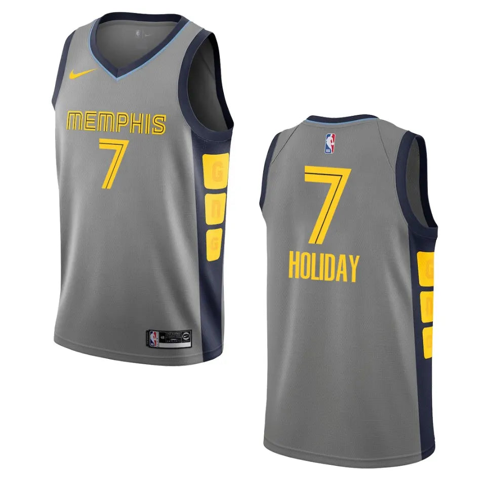 Holiday Grizzlies Gray Jersey