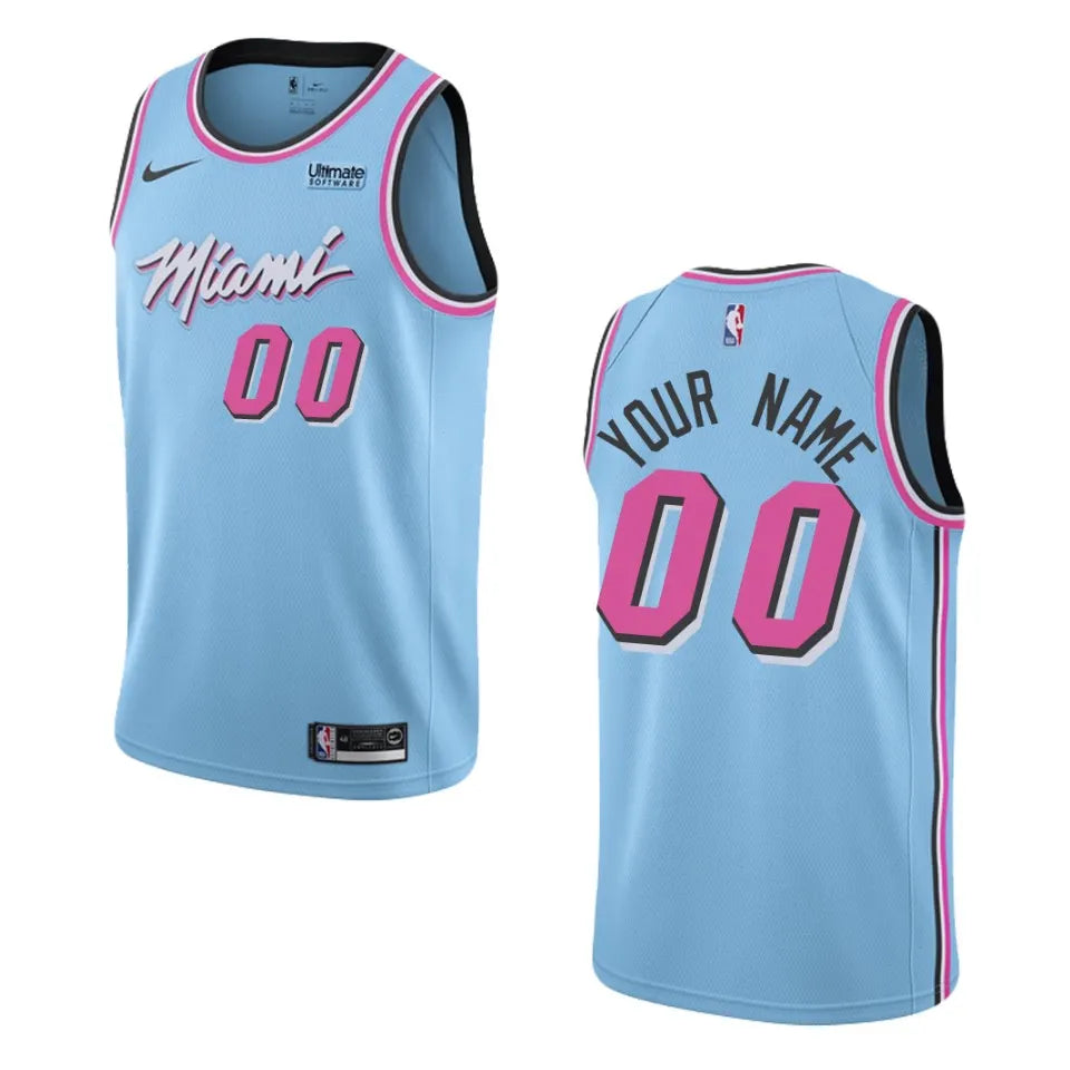Miami Heat Blue Vice Jersey