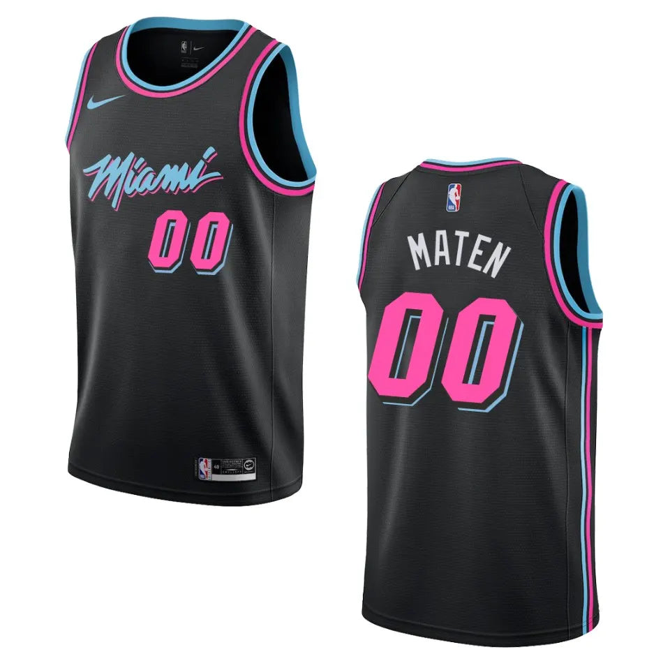 Maten Miami Heat Black Vice Jersey