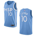 Layman Timberwolves Blue Jersey