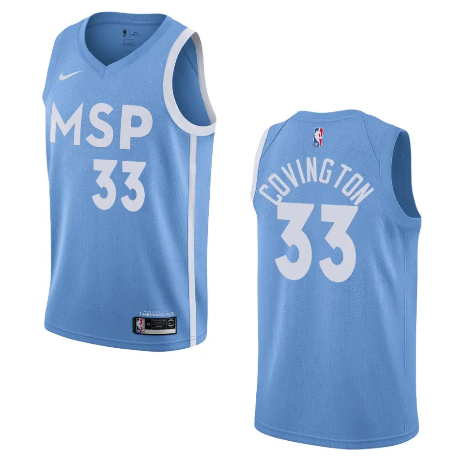 Covington Timberwolves Blue Jersey