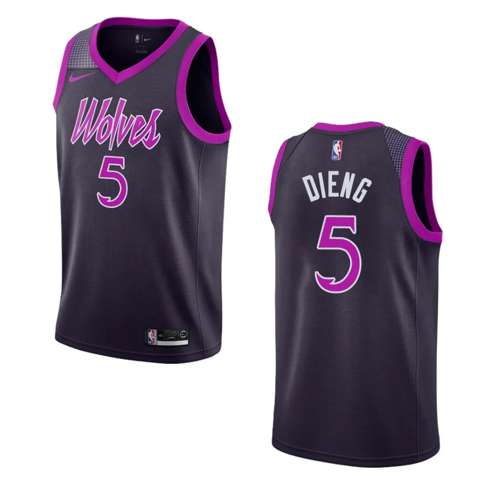 black Nike Dieng Timberwolves Jersey