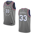 Tobias Harris 76ers Gray Jersey