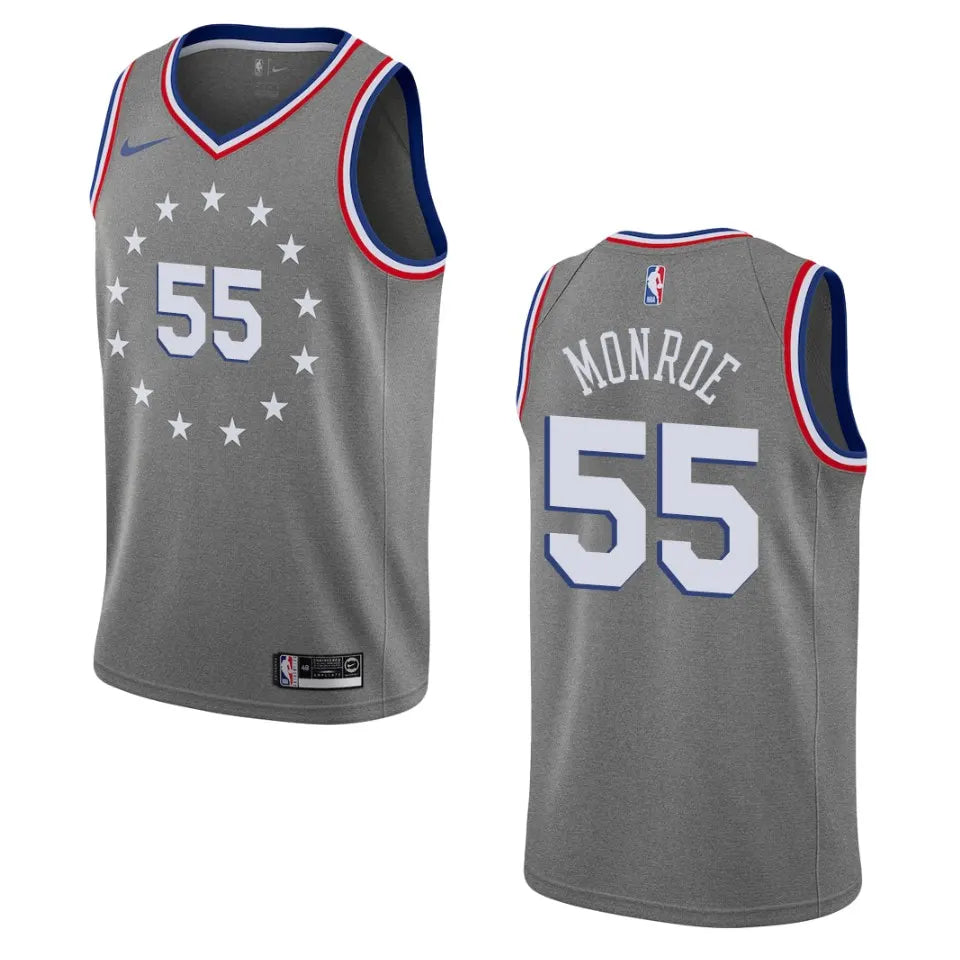 Monroe #55 Nike Gray Jersey