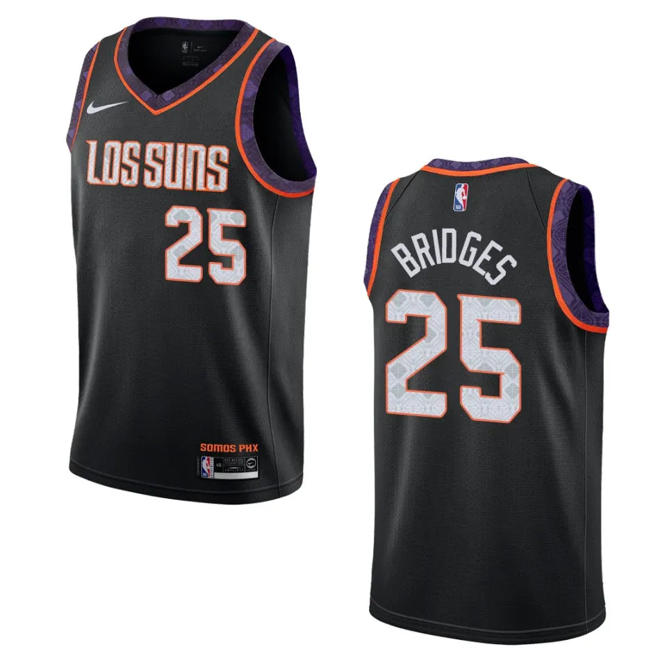 Bridges Suns Black Jersey nike