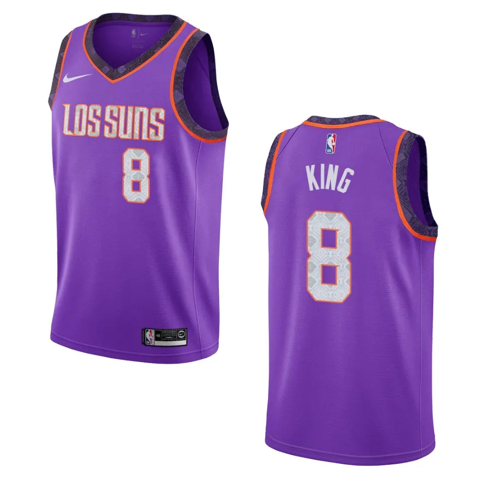 King #8 Suns Purple Jersey