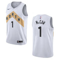 nike McCaw Raptors White Jersey