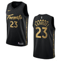 nike earned VanVleet Raptors Black Jersey
