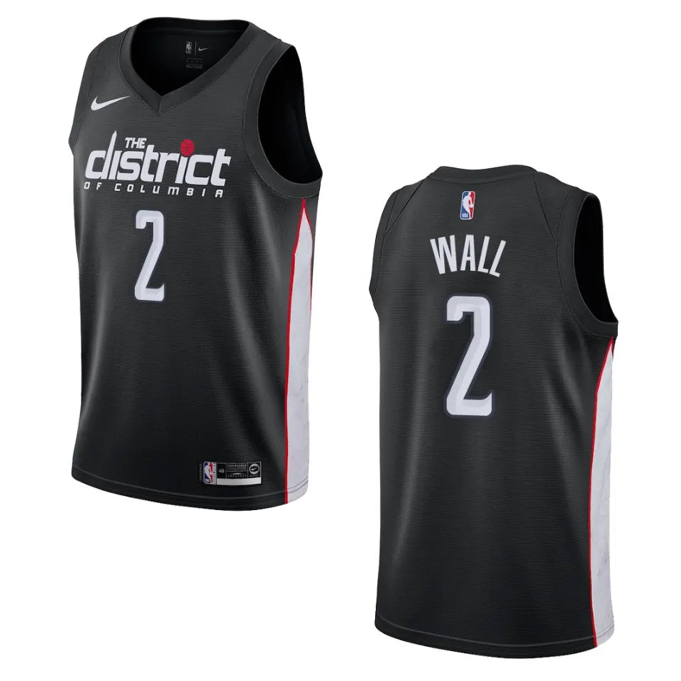 Nike Wall #2 Wizards Black Jersey