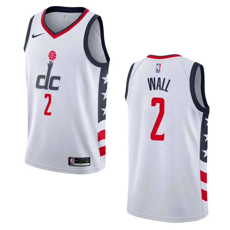 Wall #2 Wizards White Jersey