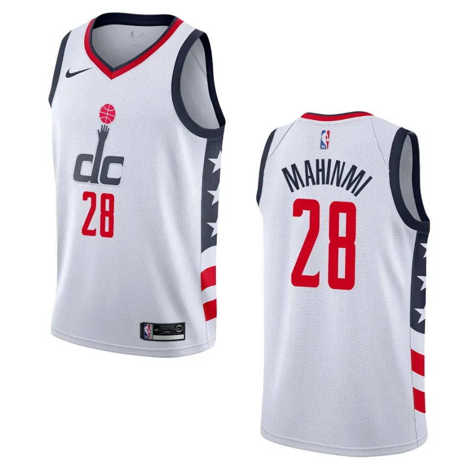 Mahinmi Wizards White Jersey nike