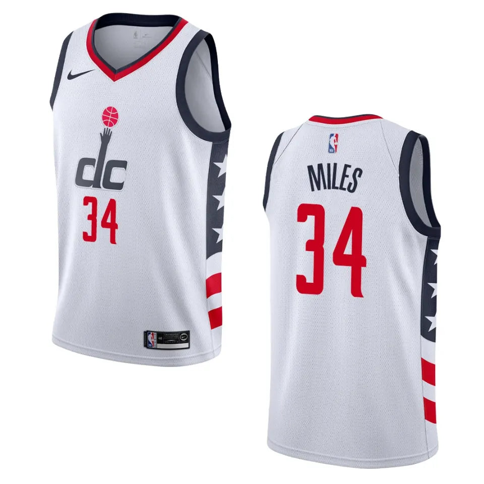 nike Miles Wizards White Jersey