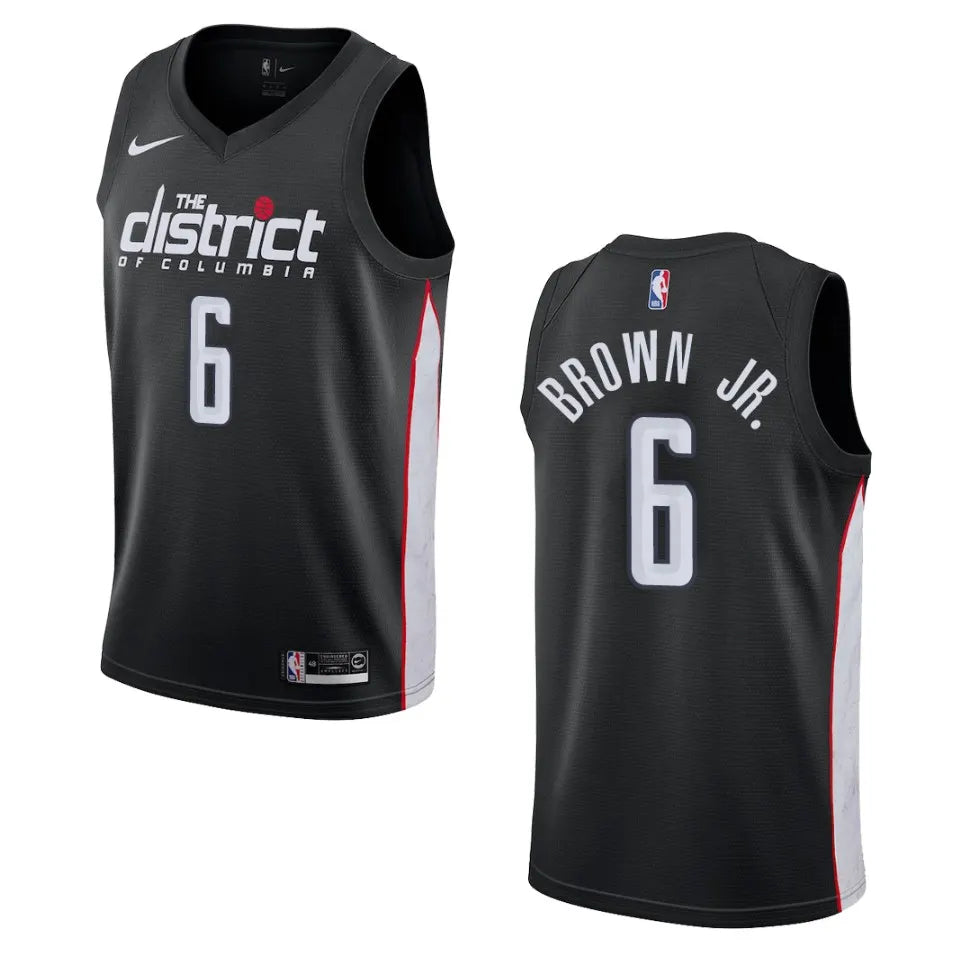 Brown Jr. Wizards Black Jersey