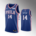 Danny Green #14 76ers Blue Jersey