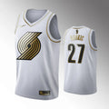 Nurkic Blazers White Golden Jersey