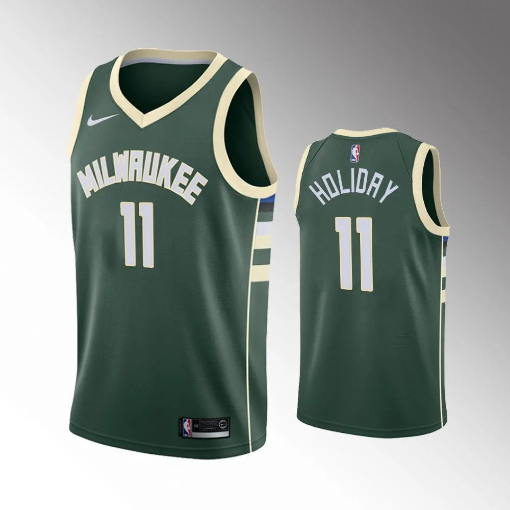 nike icon Holiday Bucks Green Jersey