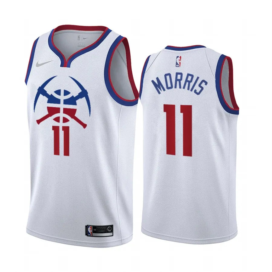 Monte Morris Nuggets White Jersey