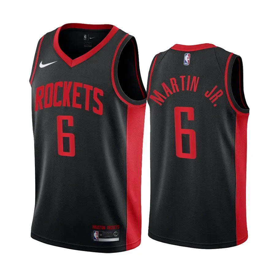 Martin Jr. Rockets Black Jersey