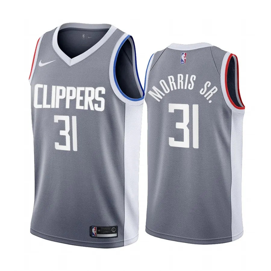 Morris Sr. Clippers Gray Jersey