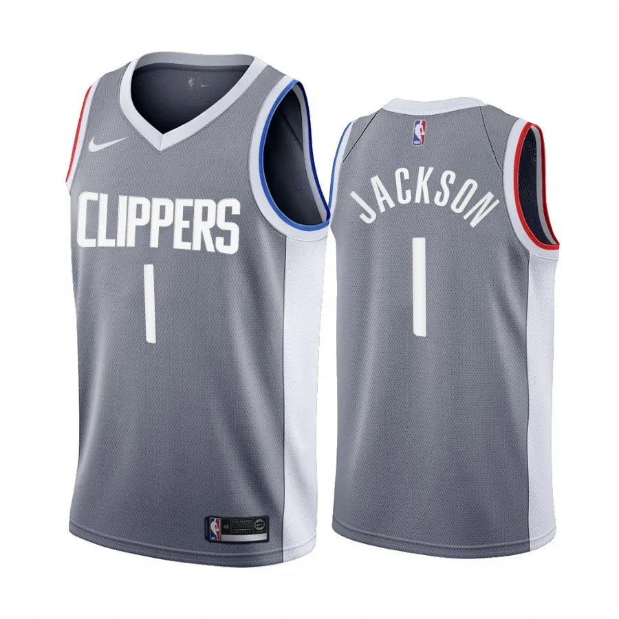 Clippers Gray Jackson Jersey