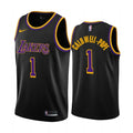 nike icon Caldwell-Pope Lakers Black Jersey