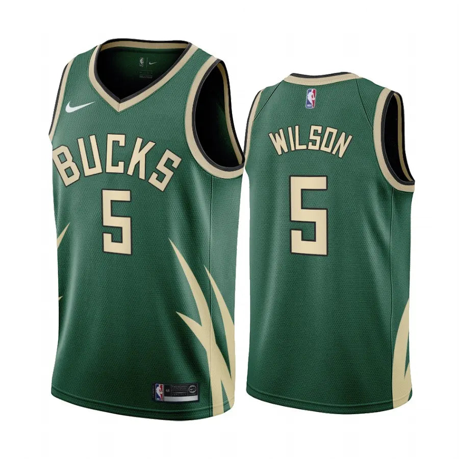 Wilson #5 Bucks Green Jersey