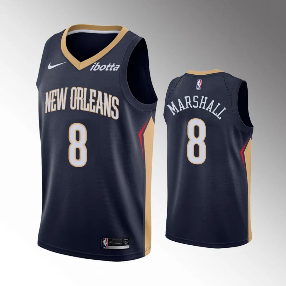Marshall Pelicans Navy Jersey nike