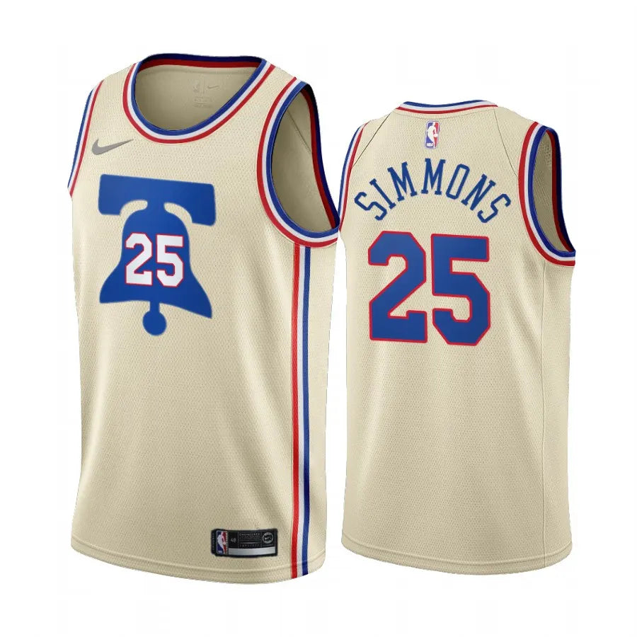Simmons Sixers Cream Jersey